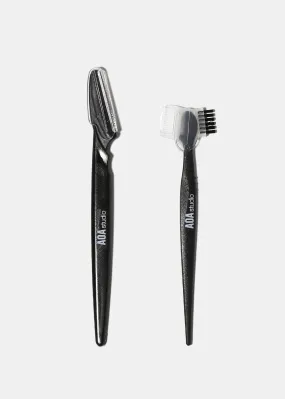 AOA 2-Piece Eyebrow Razor Set
