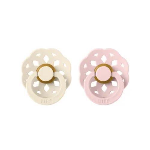 BIBS Dummies Boheme - Ivory/Blossom 2PK