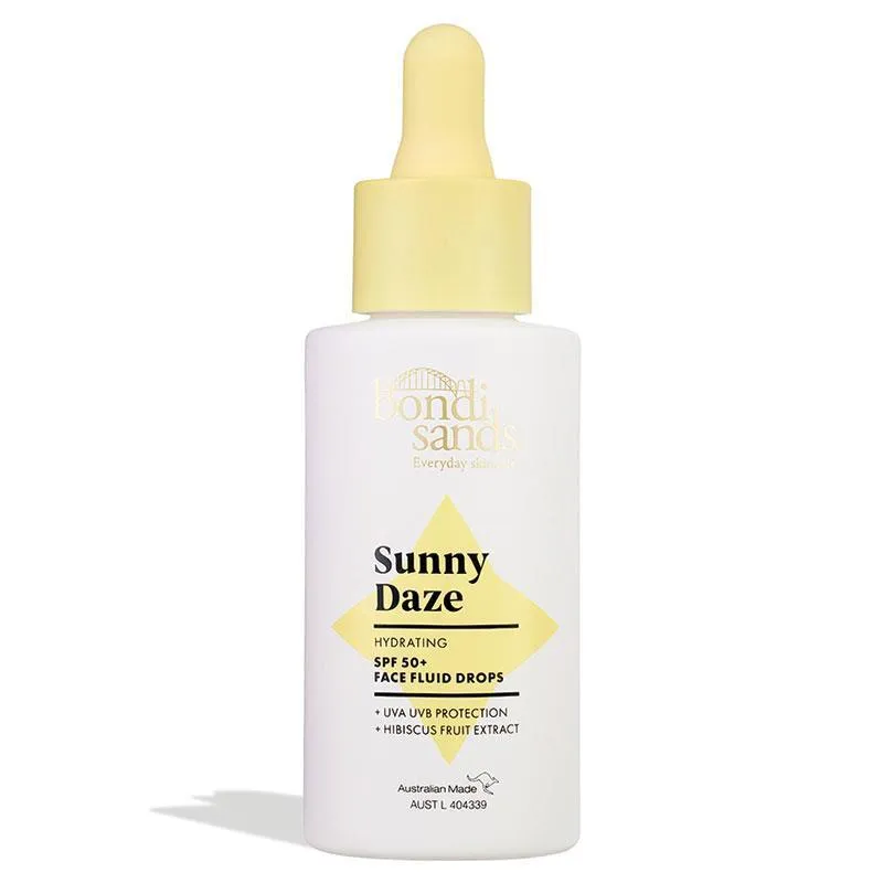 Bondi Sands Sunny Daze Hydrating SPF 50  Face Fluid Drops 50mL