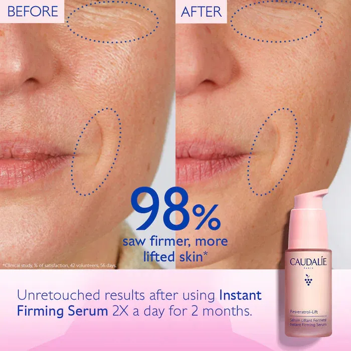Caudalie Resveratrol Lift Instant Firming Retinol Alternative Serum
