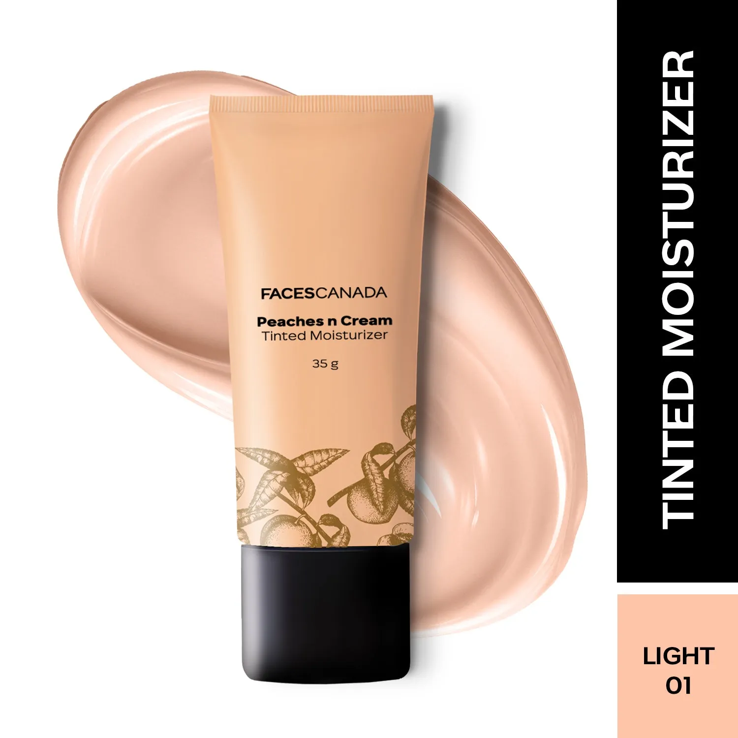 FC Peaches N Cream Tinted Moisturizer Light 01 18g