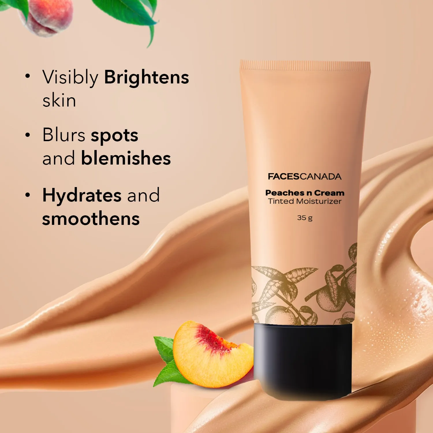 FC Peaches N Cream Tinted Moisturizer Light 01 18g