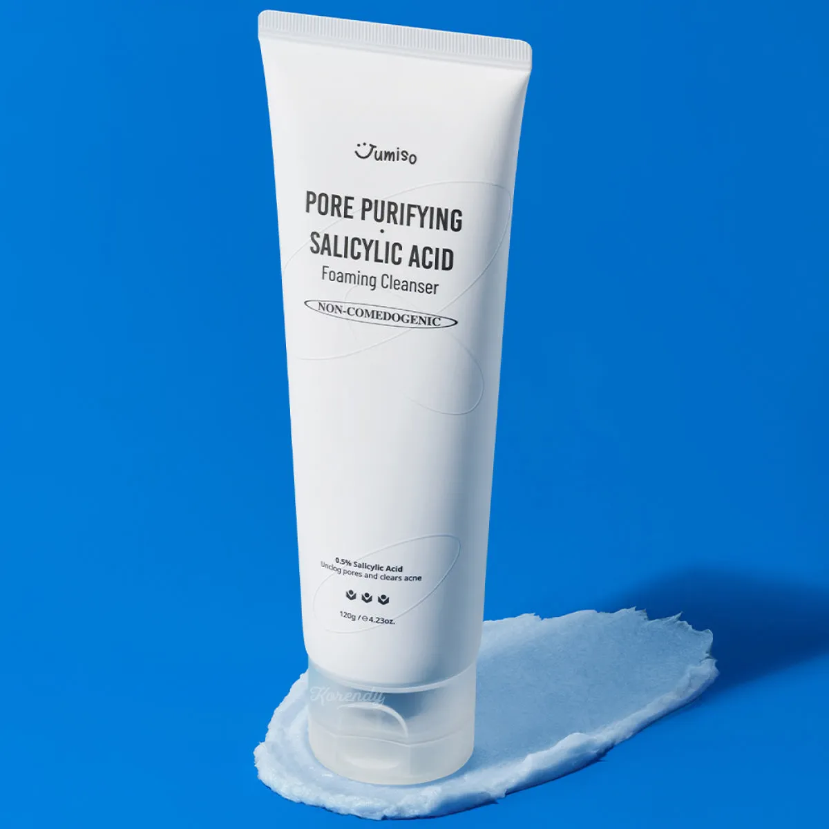 Jumiso - Pore-Purifying Salicylic Acid Foaming Cleanser (Gözenek ve Siyah & Beyaz Nokta Karşıtı Salisilik Asitli Temizleyici) 120ml