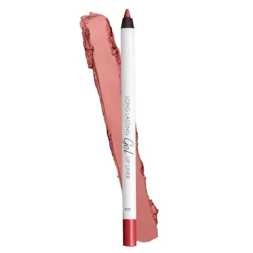 Lamel- Long lasting- Gel Lip Liner 404 -Berry | Easy-glide gel texture | Super long-lasting | Sharpenable precise tip |Intense pigment| 1.7gm