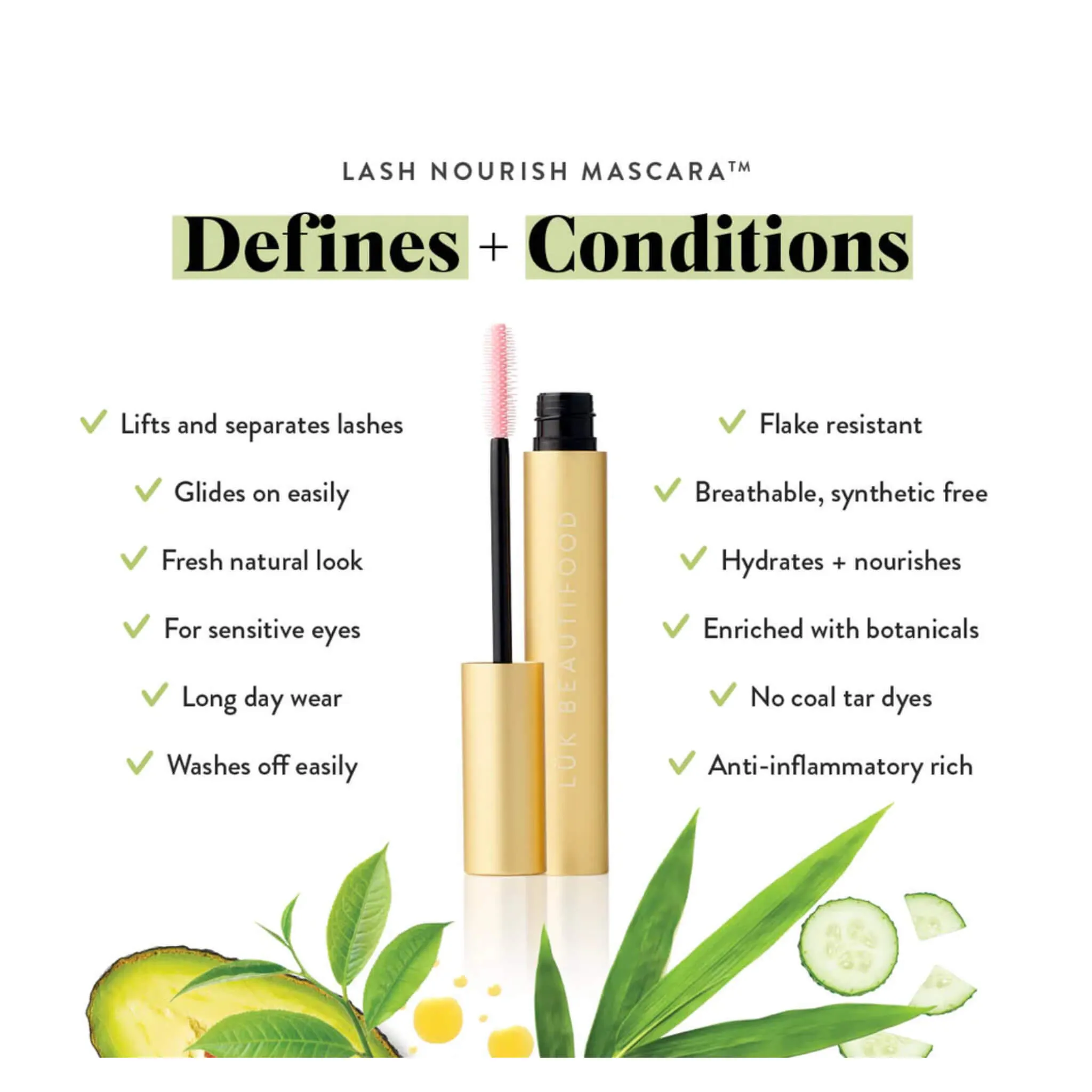 Lash Nourish Mascara - Black Tea