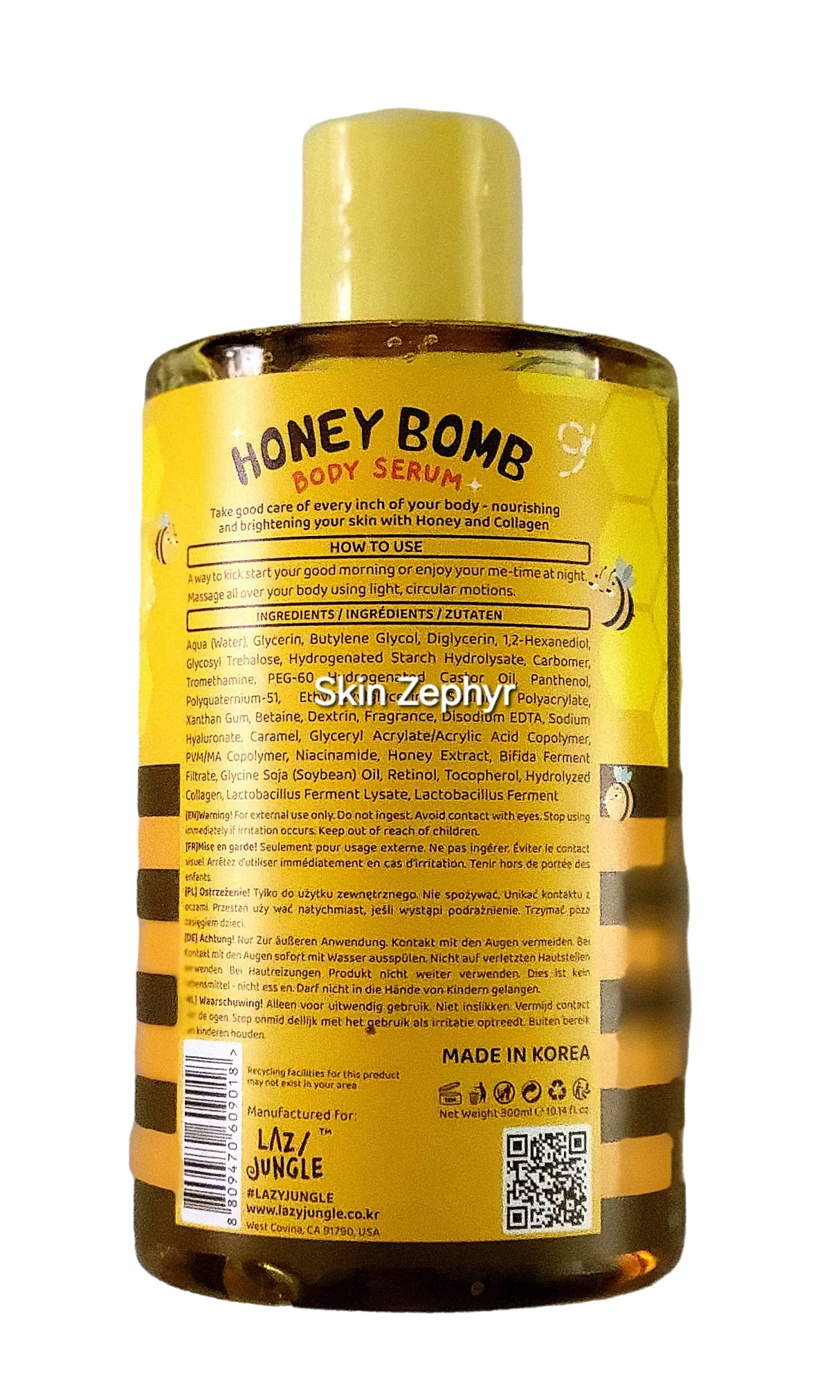 Lazy Jungle Honey Bomb Body Serum