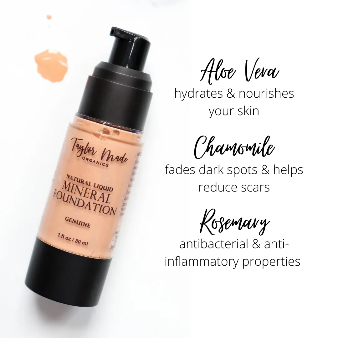 Liquid Mineral Foundation | oil-free, lightweight