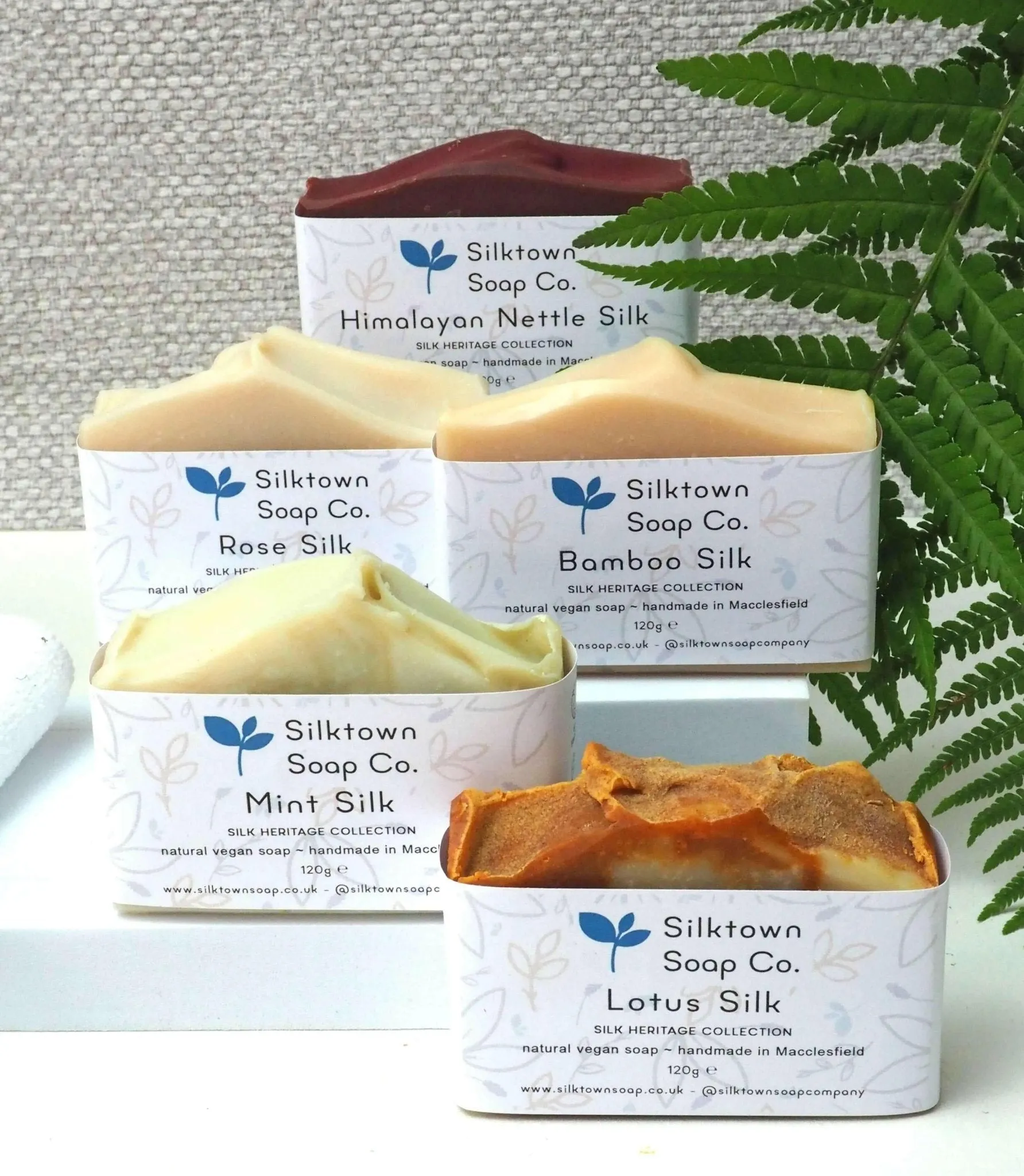 Lotus Silk - Handmade Lotus Silk Fibre Soap