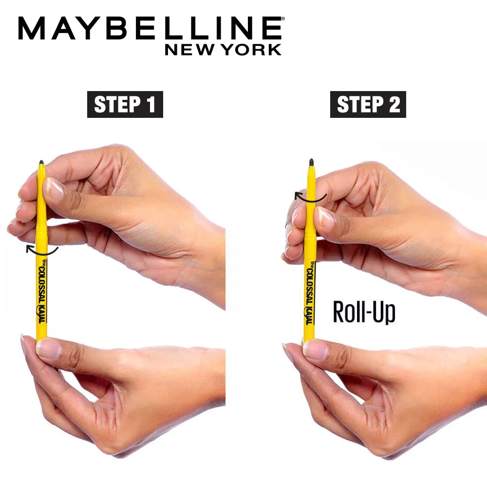 Maybelline New York Colossal Kajal, Black, 0.35g