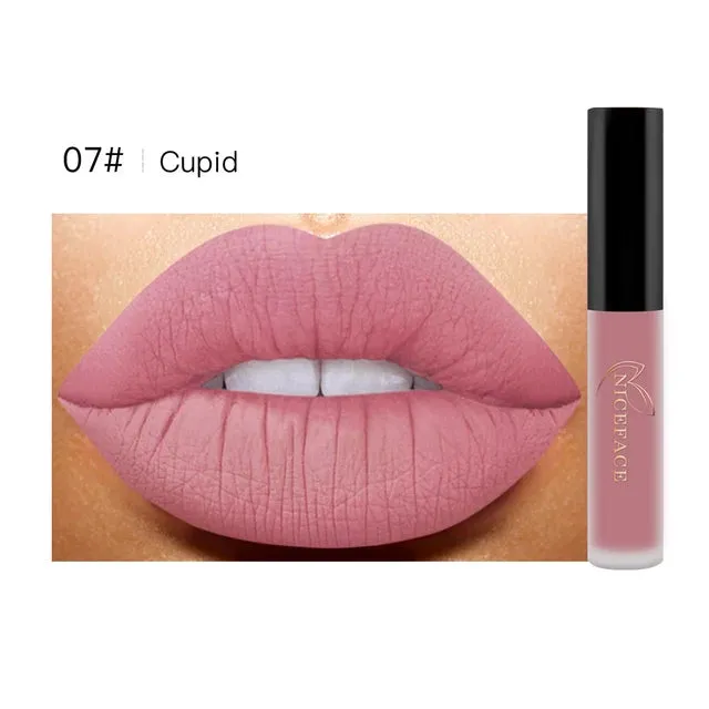 Niceface Matte Liquid Lipstick Water Resistant Long Lasting Lip Gloss S4221935