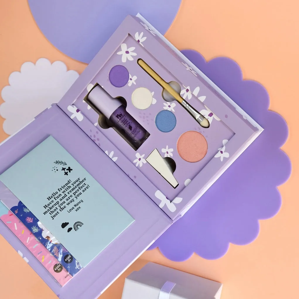 No Nasties –  Natural Pressed Powder Purple Makeup Palette