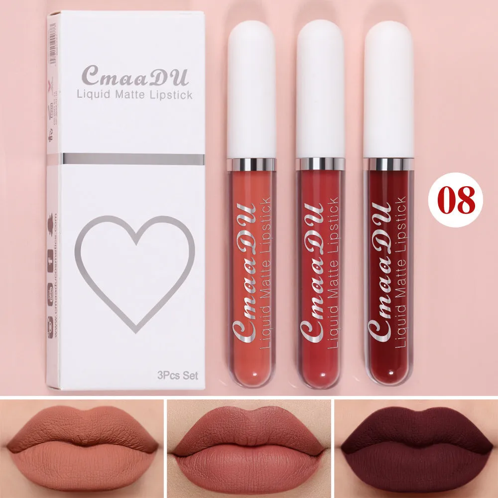 Non-stick Cup Waterproof Lipstick Long Lasting Lip Gloss