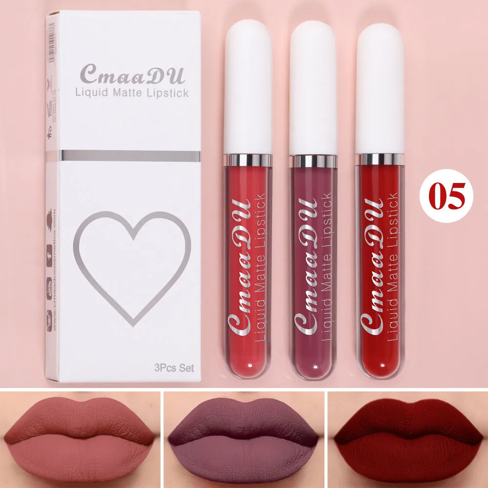 Non-stick Cup Waterproof Lipstick Long Lasting Lip Gloss