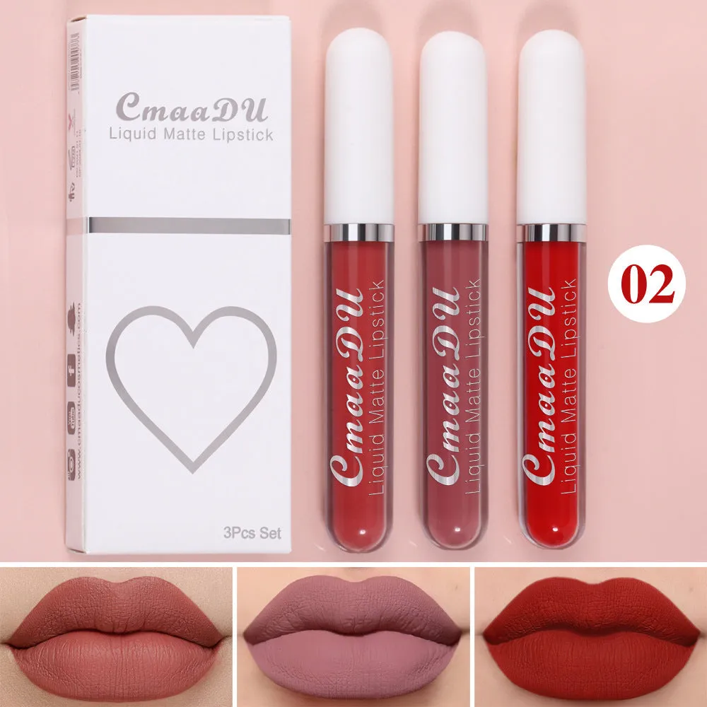 Non-stick Cup Waterproof Lipstick Long Lasting Lip Gloss