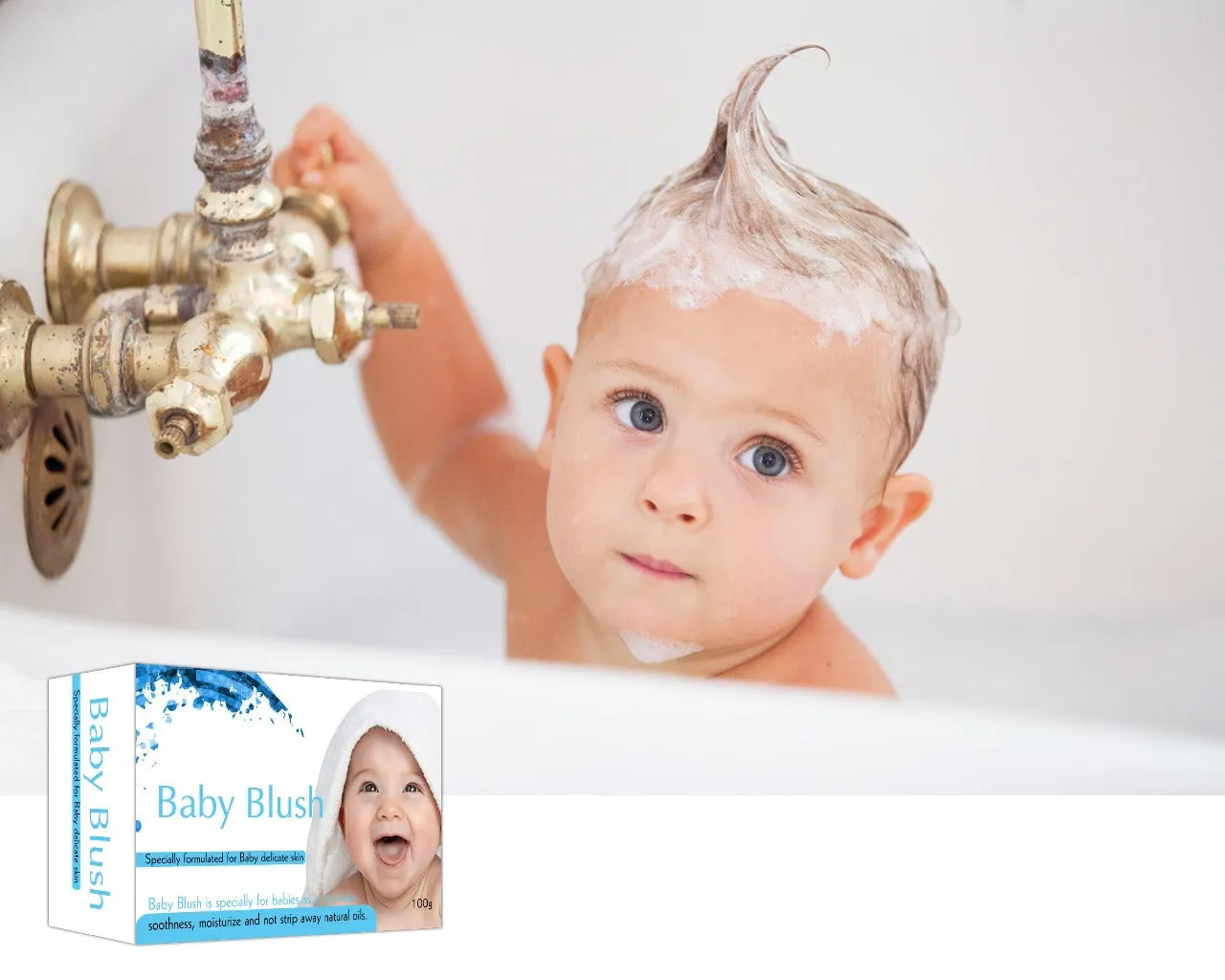 Nourish & Flourish Baby Blush Soap - Soap for Babies Delicate Skin
