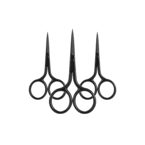 Precision Brow Scissors - Black