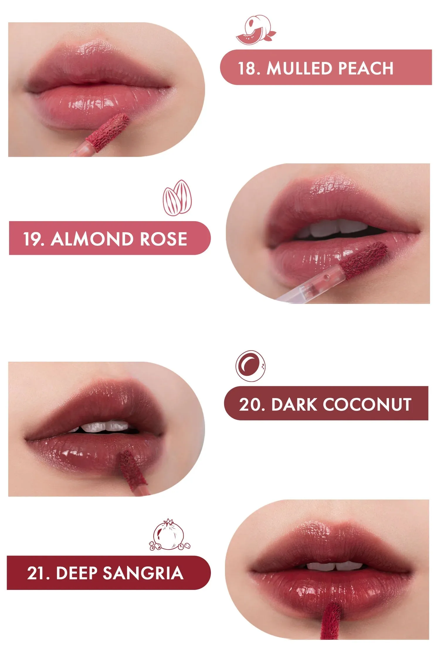 Romand - Juicy Lasting Tint #18 Mulled Peach