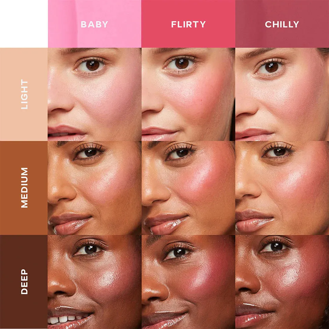 SAIE Mini Dew Blush Trio Set
