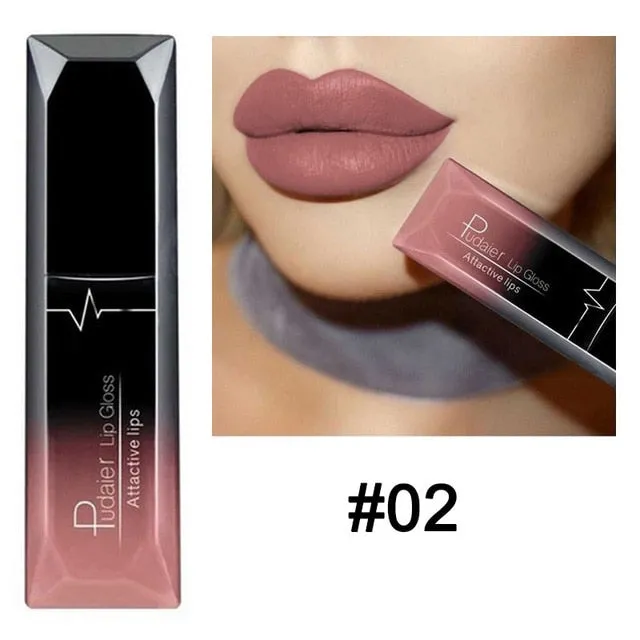 Trendy Matte Liquid Lipstick Waterproof Long Lasting With Tint