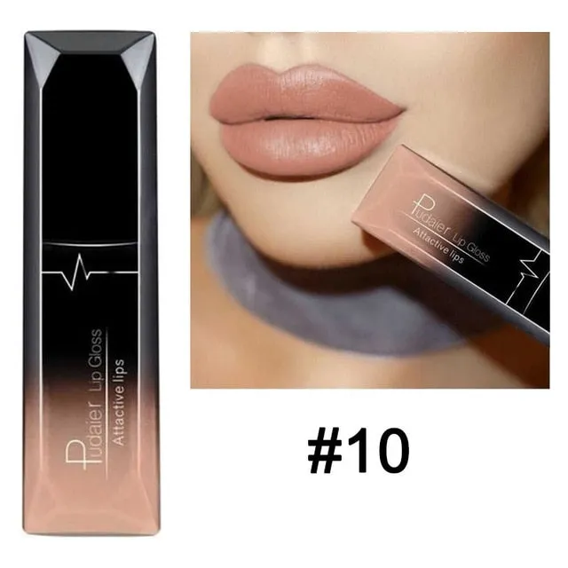 Trendy Matte Liquid Lipstick Waterproof Long Lasting With Tint