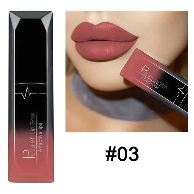 Trendy Matte Liquid Lipstick Waterproof Long Lasting With Tint