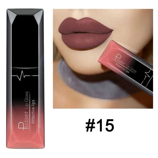 Trendy Matte Liquid Lipstick Waterproof Long Lasting With Tint
