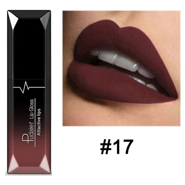 Trendy Matte Liquid Lipstick Waterproof Long Lasting With Tint