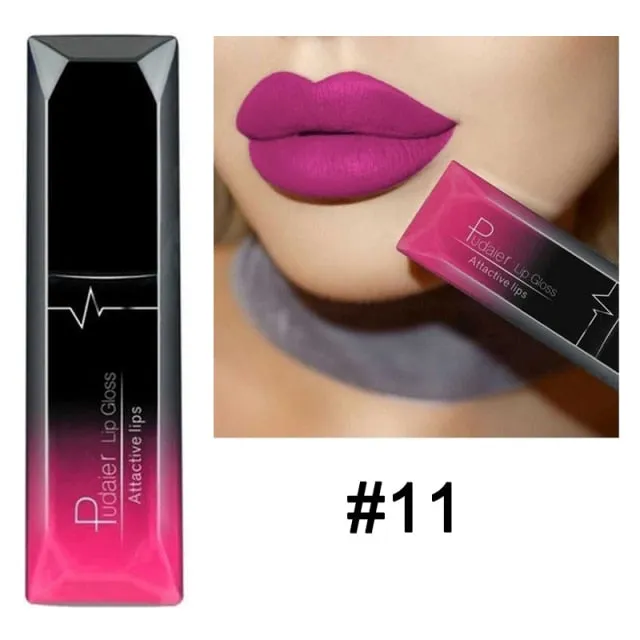 Trendy Matte Liquid Lipstick Waterproof Long Lasting With Tint
