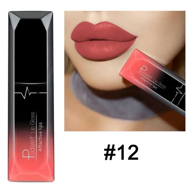 Trendy Matte Liquid Lipstick Waterproof Long Lasting With Tint