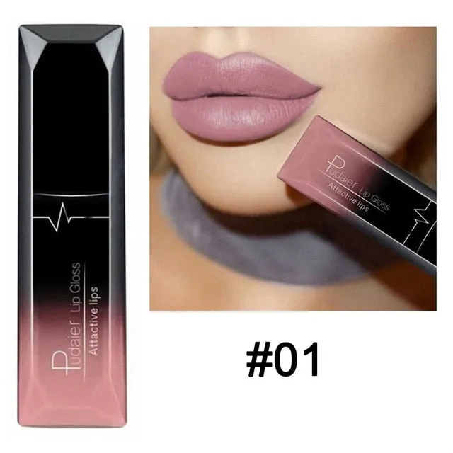 Trendy Matte Liquid Lipstick Waterproof Long Lasting With Tint