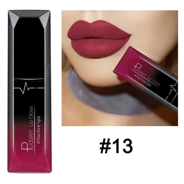 Trendy Matte Liquid Lipstick Waterproof Long Lasting With Tint