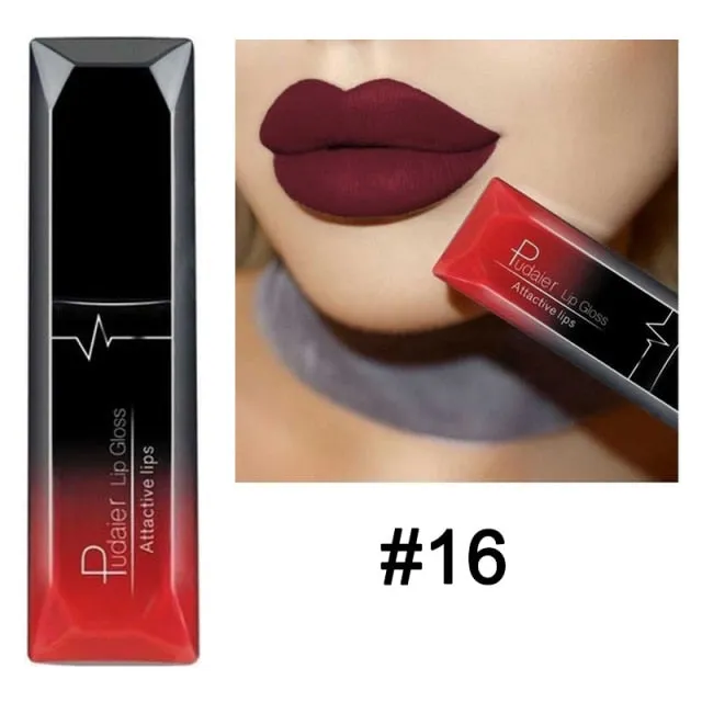 Trendy Matte Liquid Lipstick Waterproof Long Lasting With Tint