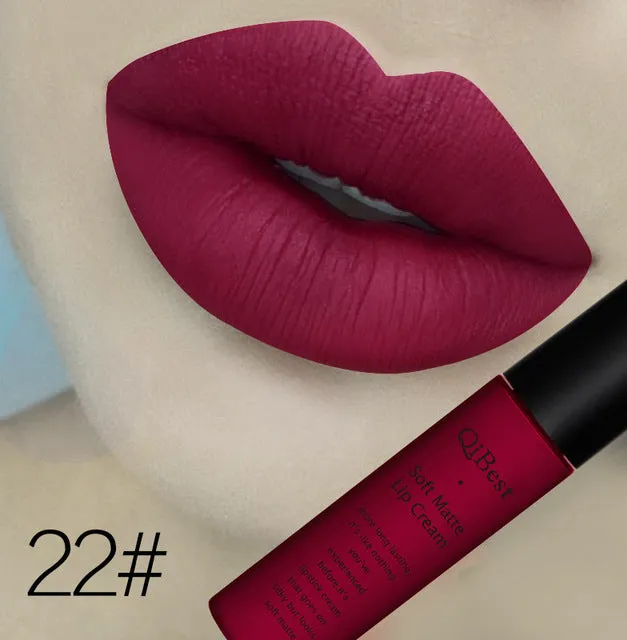 Waterproof Long Lasting Matt Lip Gloss