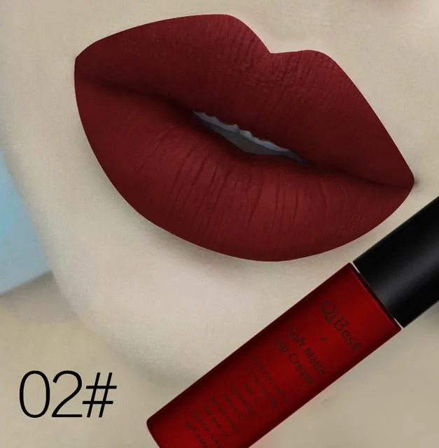 Waterproof Long Lasting Matt Lip Gloss