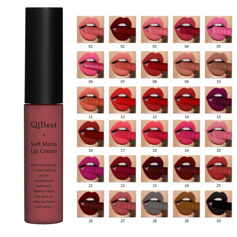 Waterproof Long Lasting Matt Lip Gloss