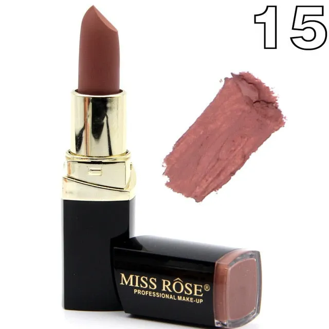 Waterproof Long Lasting Velvet  Sexy Matte Nude Lipstick Kits