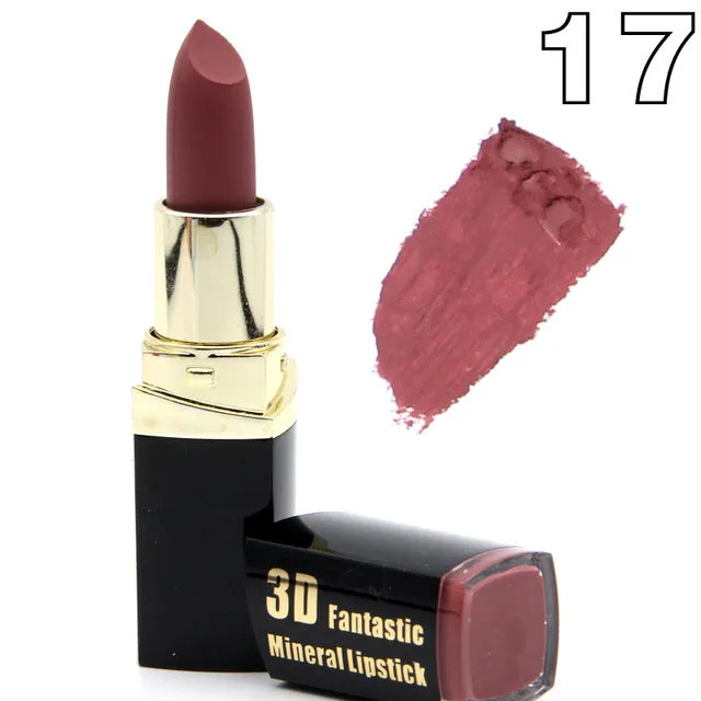 Waterproof Long Lasting Velvet  Sexy Matte Nude Lipstick Kits