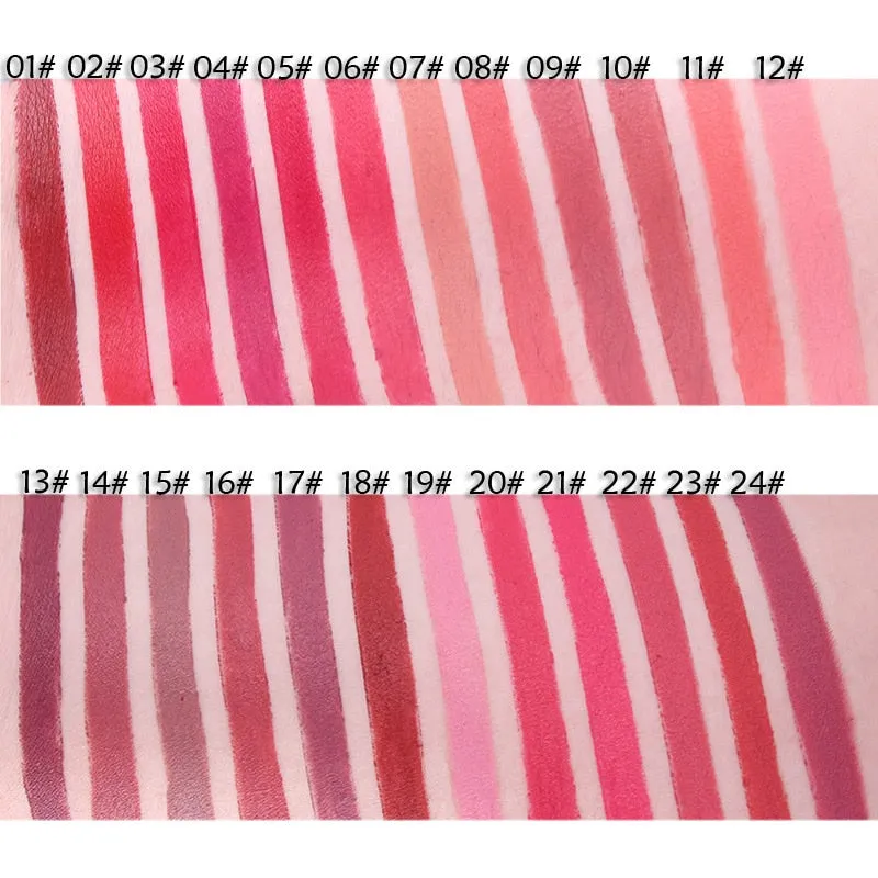 Waterproof Long Lasting Velvet  Sexy Matte Nude Lipstick Kits